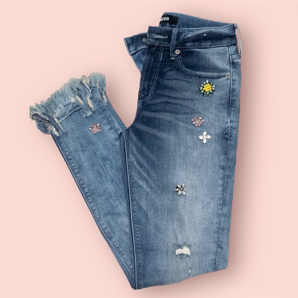 Express - Mid Rise Jeans Legging